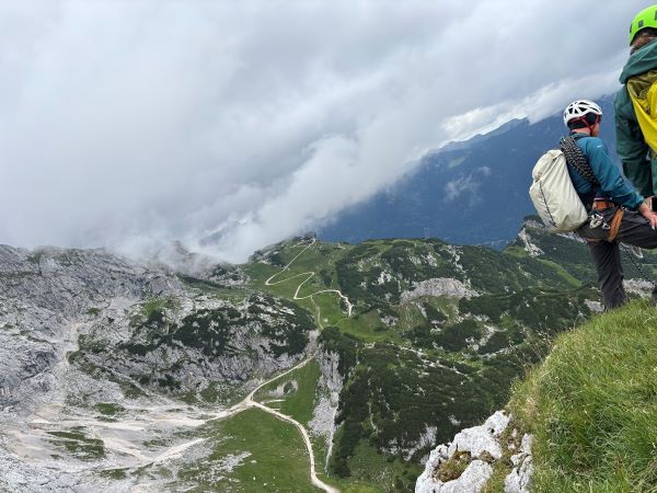 Bernadeinkopf, Klettersteigtour Alpspitze