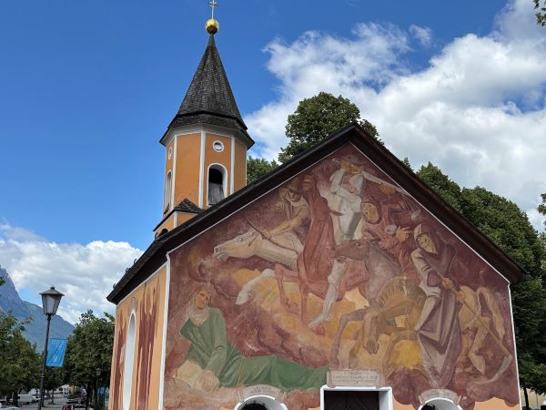 Sebastianskirche in Partenkirchen; frühere Pestkirche