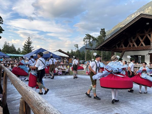 Waldfest Farchant, Schuhplattler