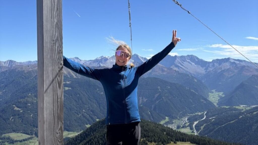 Gipfelkreuz Blaser; Bergblick, Aussicht, Gipfelglück