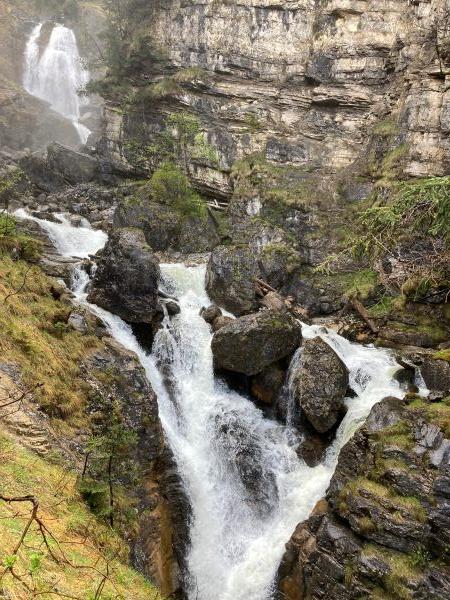 Kuhflucht-Wasserfall in Farchant